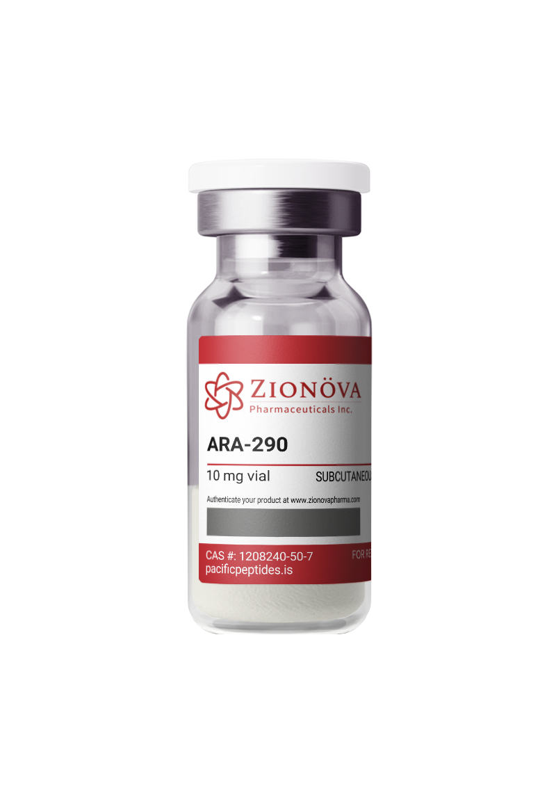ARA-290 Peptide Vial, Front View